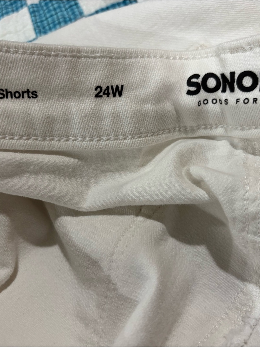 Sonoma White Casual Shorts